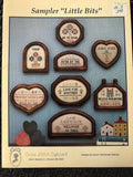 Cross Stitch Cupboard, Little Bits, Sampler, by Susan Hearnshaw Gielczyk, Vintage 1988, Counted Cross Stitch Pattern
