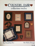 Country Fair Collection Twelve "The Friendship Tree" by Sue Hillis Designs, Vintage 1985, Cross Stitch Patterns
