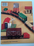 Vintage, 1981, American School, of Needlework, Train Book, O Gauge, by Sue Penrod, plastic canvas, book 3018