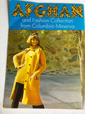 Vintage 1970 Afghan and Fashion Collection from Columbia Minerva Crochet/ Knitting Book 776