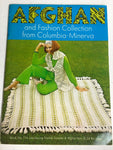 Vintage 1970 Afghan and Fashion Collection from Columbia Minerva Crochet/ Knitting Book 776