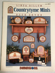 Dimensions Countrytyme Minis by Linda Gillum Book Seven Vintage 1987 Counted Cross Stitch Pattern Book