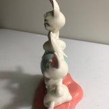 Bunny,  Holland Mold Figurine, Vintage Collectible Porcelain, Easter Decor