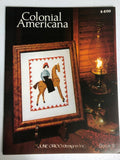 June Grigg Designs, Colonial Americana, Vintage 1981, Counted Cross Stitch Pattern Book 9