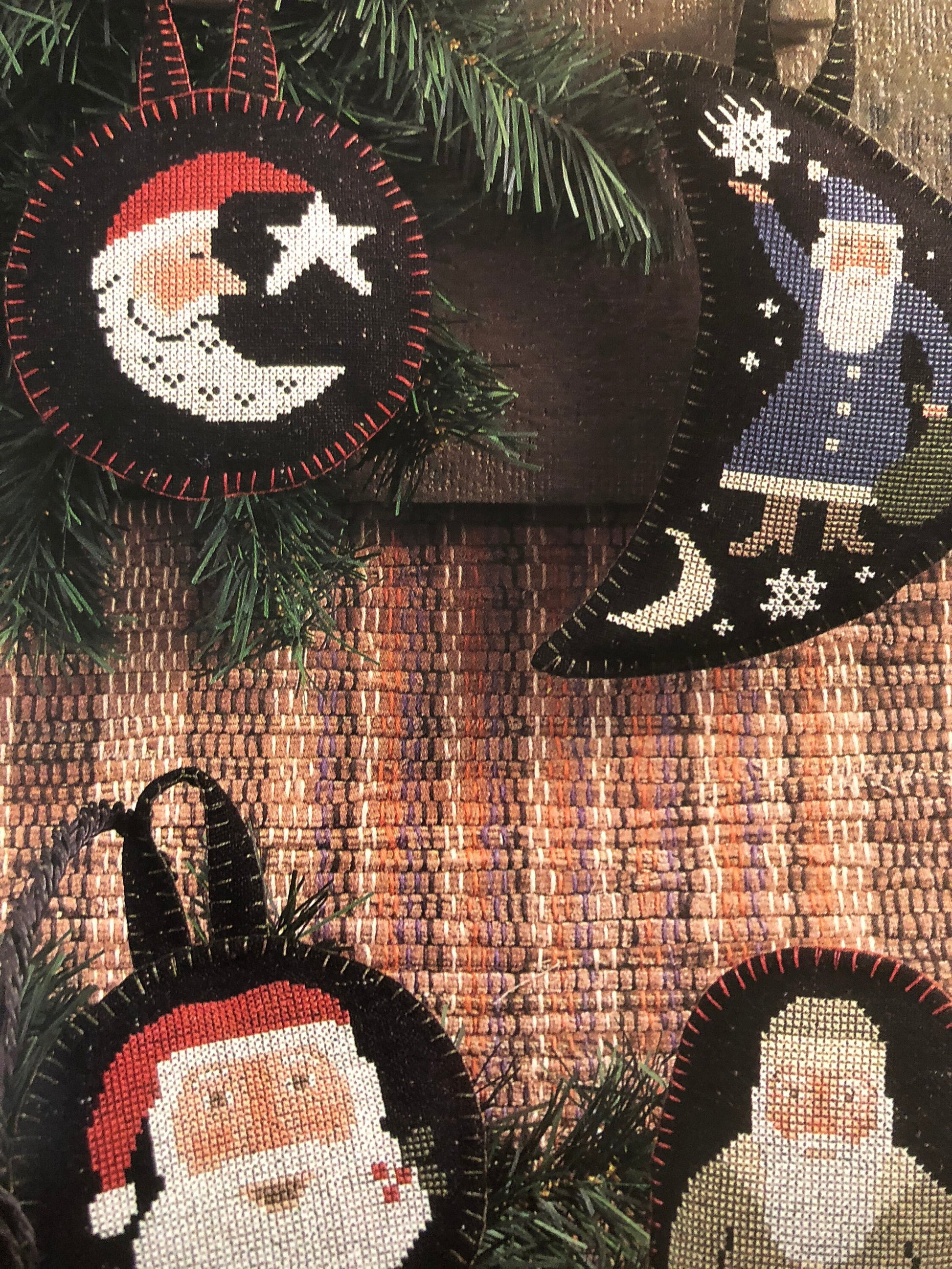 The Prairie Schooler, Santa Moon, Vintage 1995, Counted Cross Stitch Pattern Book No 53, Original Book