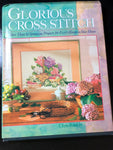 Glorious Cross Stitch, by Cris Rankin, Vintage 1993, Hard Cover Book, 50 Projects for Every Room in Your Home