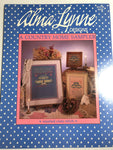 Alma lynn Designs, "A Country Sampler" Vintage 1986, Counted Cross Stitch Pattern Book