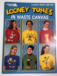 Leisure Arts Looney Tunes in Waste Canvas Leaflet 2564 Vintage 1994