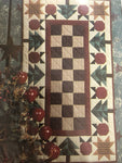 Thimbleberries, Christmas Apple, Table Runner, Vintage 1995, Quilt Pattern