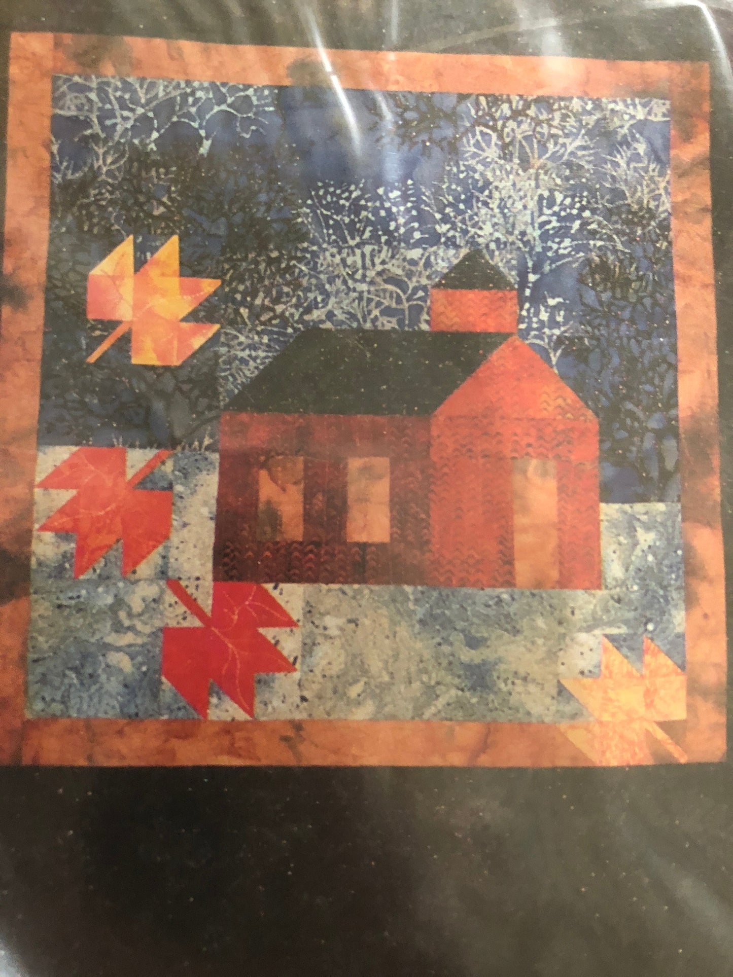 Innovations, Little One Room School House, Quilt Pattern, Finished Piece 23 by 27 inches