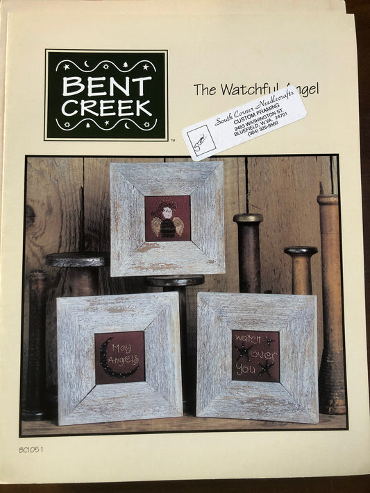Bent Creek, The watchful Angel, Book Number BC1051, Vintage 1997, Counted Cross Stitch Pattern