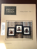 Bent Creek, Holiday Houses, Part 1, Part 2,  and Part 3, Book Number BC1030,BC1031, BC1032, Counted Cross Stitch Pattern