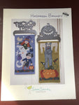 SamSarah, Halloween Banners, chart 9087, Counted Cross Stitch Patterns