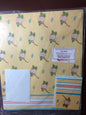 Current, BLOSSOM TIME, Everyday Gift Wrap, Vintage 1981, Includes 2, 24 by 30 inch wraps and 2 3 by 4 inch gift cards with envelopes