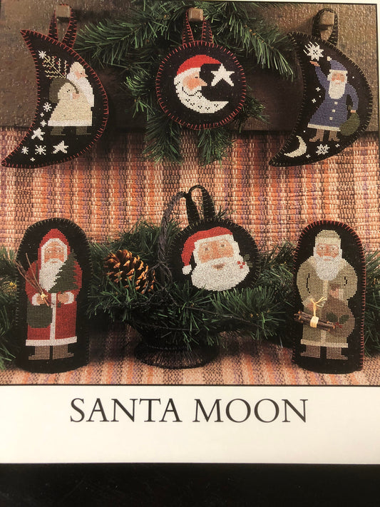 The Prairie Schooler, Santa Moon, Vintage 1995, Counted Cross Stitch Pattern Book No 53, Original Book