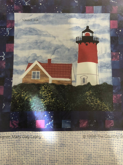 The Country Quilter, Nauset Light, Vintage 1998, Quilt Pattern