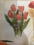 Permin, of Copenhagen, by Wichelt, Dutch Tulips, Counted, Cross Stitch Pattern, Leaflet 152404
