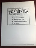 Theron Traditions, Antique Inspired Samplers, #3, Vintage 1987, Counted, Cross Stitch, Embroidery, Pattern Book