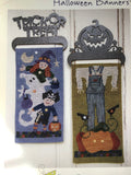 SamSarah, Halloween Banners, chart 9087, Counted Cross Stitch Patterns