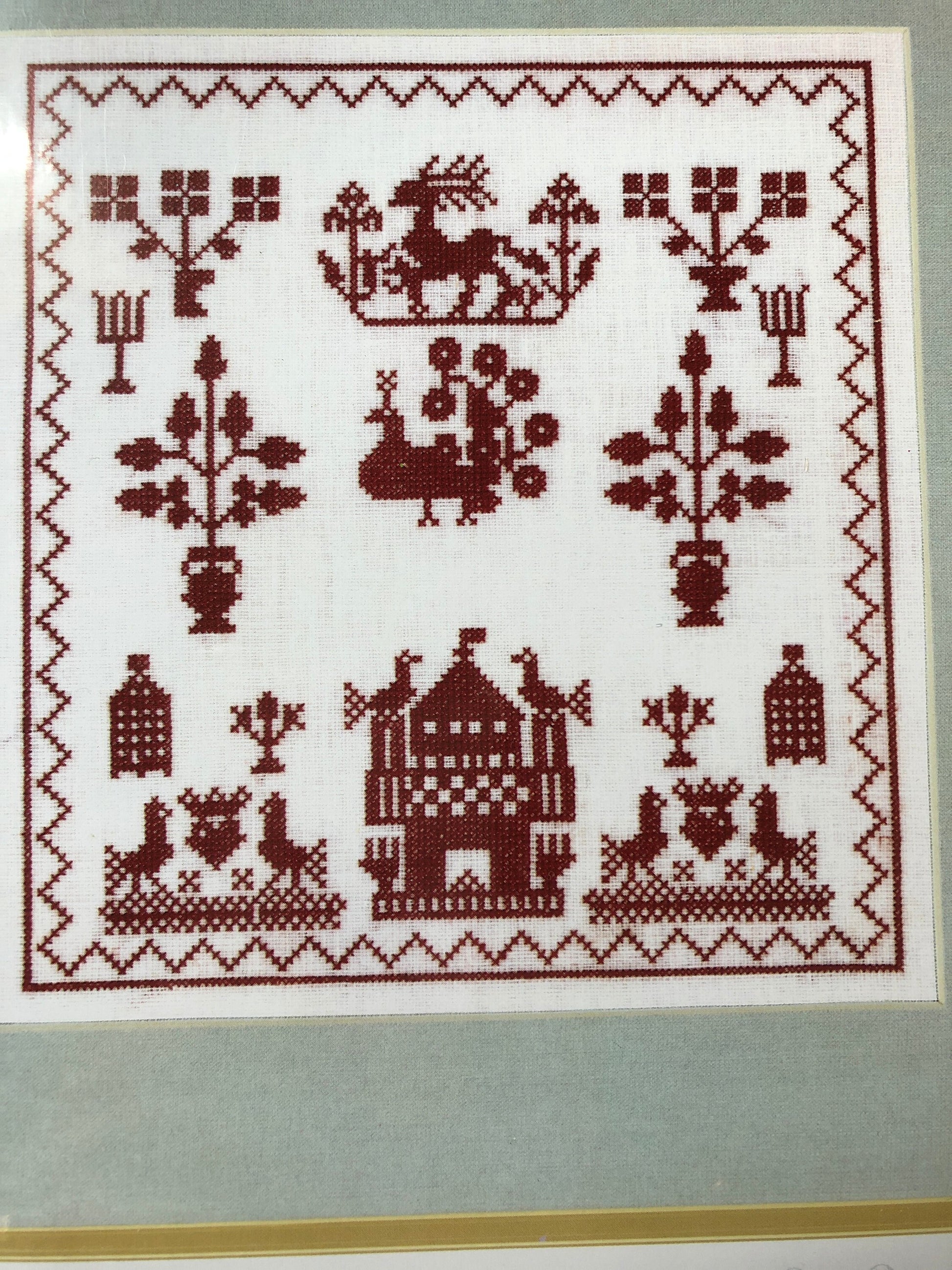 Wichelt Imports, Sampler 1767, GO 2068, Counted, Cross Stitch, Pattern