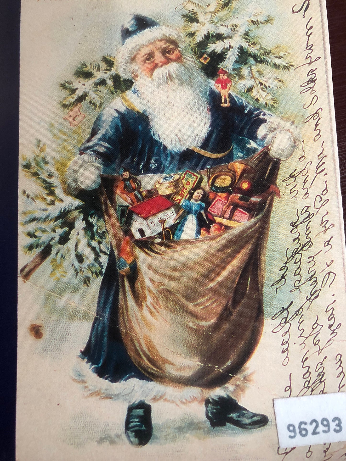 Sew Fine Presents, 1906 Toy Bag Santa, Olde Santas, Collection IX, L-22, Vintage 1989, Counted Cross Stitch Patterns