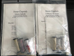 Kreinik, Snow Crystals, Queen Isabella and Catherine The Great, Set of 2, Vintage 1992, Ornament Kits