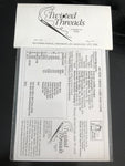 Twisted Threads, Listen Honey Life's a Stitch, My New Credit Card Has Come, Vintage 1995, Counted Cross Stitch Chart