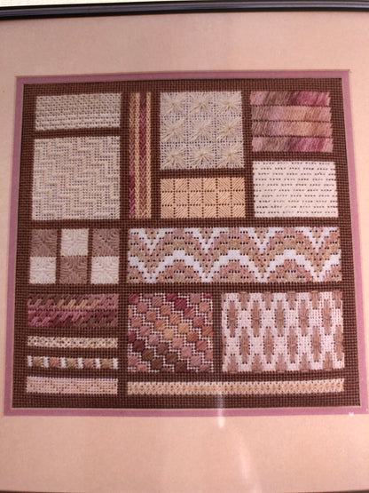 The Mariam Tigre Sampler, for Advanced-Beginning Stitchers, Counted Cross Stitch Pattern Book, Finished Size 8.25 by 8.25 inches