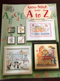 American School of Needlework, Cross-Stitch from A to Z, Kooler Design Studio, Counted Cross Stitch Soft Cover Book