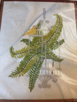 Creative Expressions, Boston Fern, X1113, Spider Plant, X1114, Set of 2, Vintage 1979, Crewel Kits, 16 by 20 Inches, Hard to Find