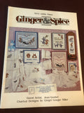 Ginger & Spice, Little Ones, 9203, Vintage 1991, Counted Cross Stitch Pattern Book