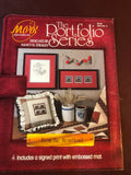 MPR associates, The Portfolio Series, From the Heartland, Vintage 1987, Counted Cross Stitch Chart with Embossed Mat and Print
