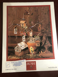 Shepherds Bush, A Bird In The Bush, Vintage 1995, Counted Cross Stitch Pattern