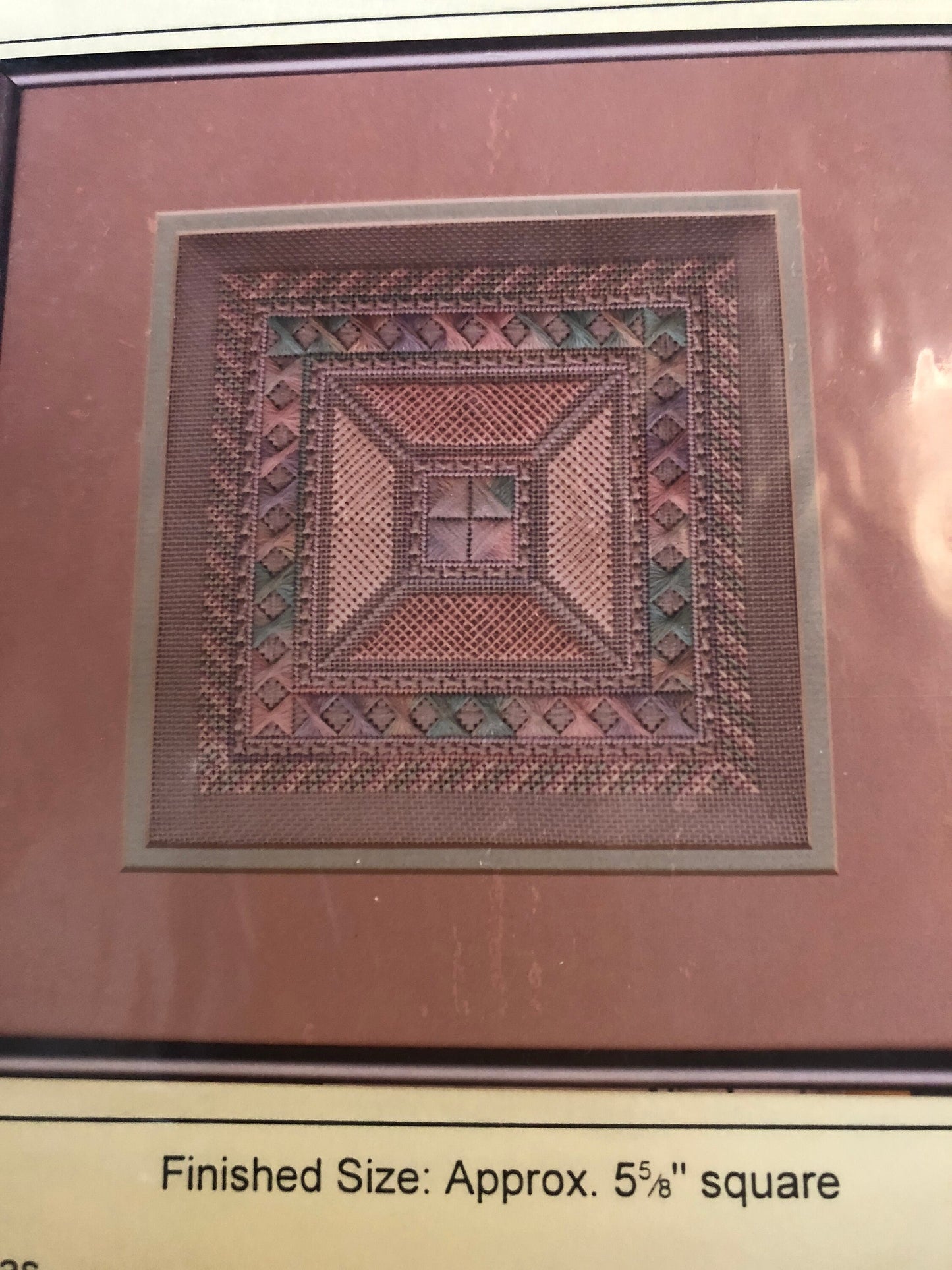 Rainbow Gallery, Atrium, Vintage 1997, Counted Cross Stitch Pattern