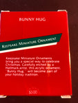 Hallmark, Bunny Hug, Miniature, Vintage 1989, Keepsake Ornament, QXM5775*