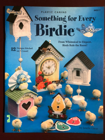 the Needlecraft ShopSomething for Every Birdie, Designed by Janelle Giese, ,12 Designs on 7 Count Plastic Canvas Patterns