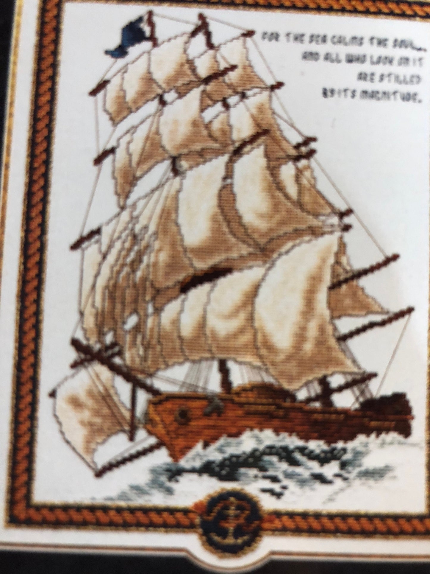 Stoney Creek Collection, Pride of the Sea, Book 196, Vintage 1998, Counted Cross Stitch Patterns