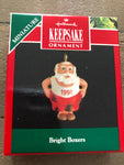 Hallmark, Bright Boxers - Miniature, Dated 1991, Keepsake Ornament, QXM587-7