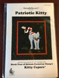 Stoney Quilts, Patriotic Kitty, Quilt Block Pattern, Finished Size 18 by 20 inches