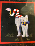 Stoney Quilts, Patriotic Kitty, Quilt Block Pattern, Finished Size 18 by 20 inches