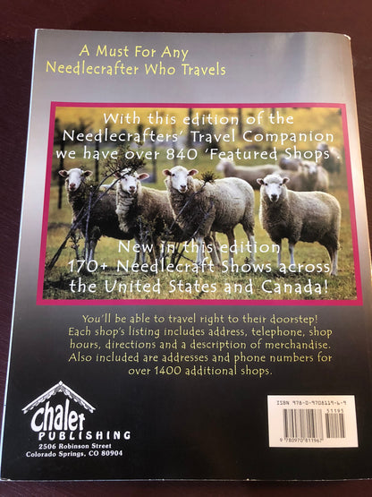 Needlecrafters Travel Companion, 5th Edition, 2009-2011, Soft Cover Book