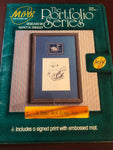 MPR associates, The Portfolio Series, A Time Not long Ago, Vintage 1987, Counted Cross Stitch Chart with Embossed Mat and Print