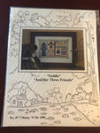 Mosey N' Me, Goldie, And Her Three Friends, Vintage 1996, Counted, Cross Stitch Pattern, Stitch Count, 120 by 78