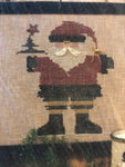 Mosey N' Me, Christmas Welcome, Frank's Second Cross Stitch Piece, Vintage 1996, Cross Stitch Pattern, Stitch Count 75 by 87