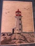 Peggy's Cove Lighthouse, Judy Pottle, Nova Scotia, Vintage 1987, Counted Cross Stitch Pattern