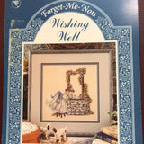 Forget-Me-Nots, Wishing Well, Angela Pullen, Item 460, Vintage 1992, Counted Cross Stitch Pattern