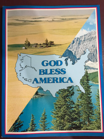 God Bless America, Vintage Collectible 1975 Book Ideal Publishing Very nice patriotic publication