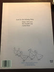 Dawna Barton's, Girl with Geese, Vintage 1987, Counted Cross Stitch Pattern
