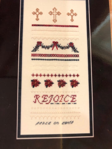 DKT Originals, Rejoice, Vintage 1995, Counted Cross Stitch Pattern