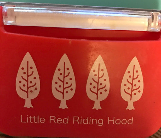 Otogicco Little Red Riding Hood, food container, vintage collectible kitchenware
